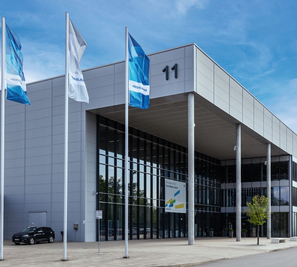 Bild: Heidelberger Druckmaschinen Halle 11