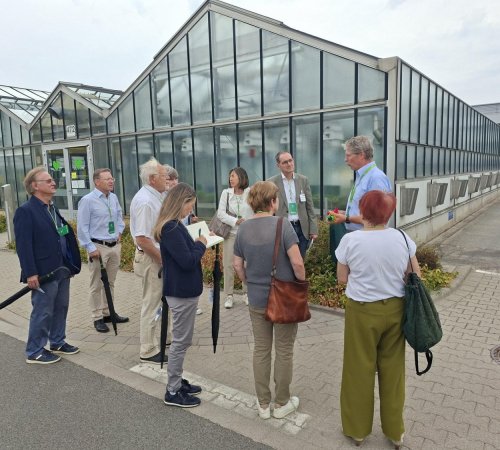 Der Club bei BASF Agriculural Solutions; Bild: BASF