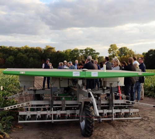 Zu Besuch auf dem Versuchsgut Kirschgartshausen von Südzucker am 10. September 2026, Bild: Südzucker