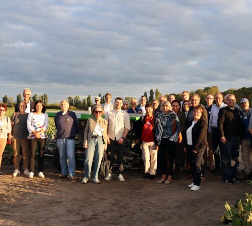 Zu Besuch auf dem Versuchsgut Kirschgartshausen von Südzucker am 10. September 2026, Bild: Südzucker