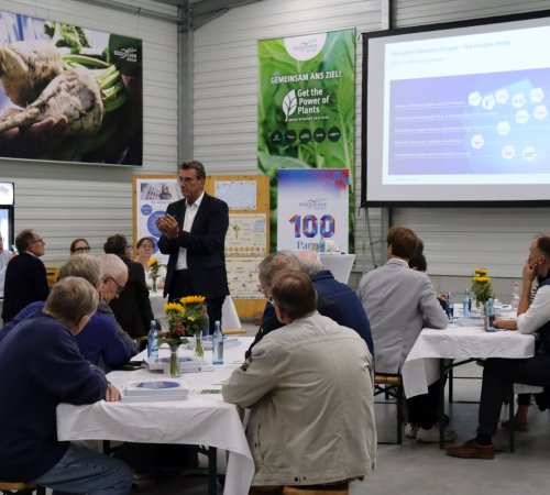 Zu Besuch auf dem Versuchsgut Kirschgartshausen von Südzucker am 10. September 2026, Bild: Südzucker