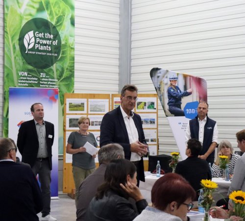 Zu Besuch auf dem Versuchsgut Kirschgartshausen von Südzucker am 10. September 2026, Bild: Südzucker